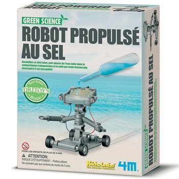 Juego Educativo Científico - Robot Accionado Por Sal