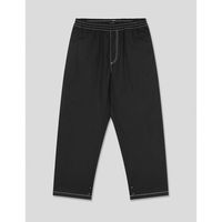 polar skate co pantalones pantalon contrast surf pants black-white para mujer
