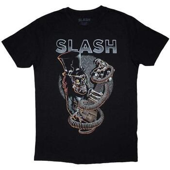 Slash Tops y Camisetas Skull Guitar Snake para hombre