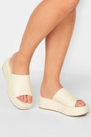 limited collection mules blancos plataforma