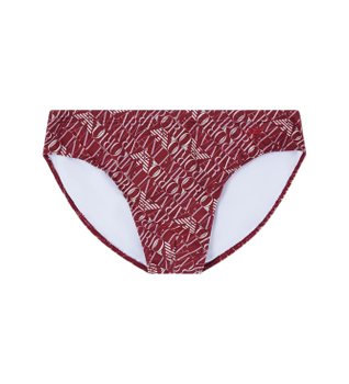 Emporio Armani para hombre. EM000575_AF20437 Bañador Slip All burdeos (S), Beachwear, Poliéster