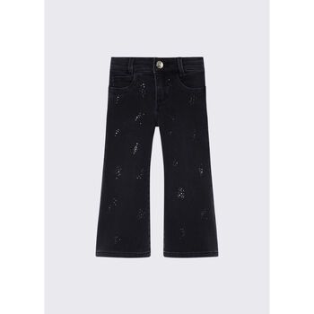 Liu Jo Vaqueros Pantalones flare con strass para niña