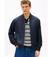 tommy hilfiger para hombre mw0mw42503 chaqueta bomber other marino l casual poliester reciclado sostenible