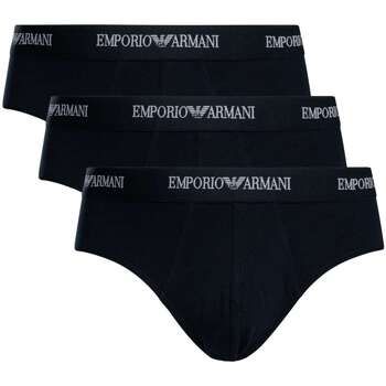 Emporio Armani Calzoncillos Paquete de 3 calzoncillos de algodón elástico para hombre