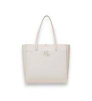 lauren ralph lauren para mujer 431960183002 bolso tote cameryn grande piel granulada negro osfa casual