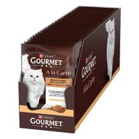 purina gourmet a la carte en sobres - 52 x 85 g - pack ahorro - pavo