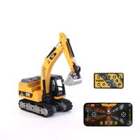 trasped hg4-301 rtr 164 24g mini excavadora rc de aleacion cucharon 270 rotacion soporte de aplicacion control remoto