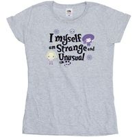 beetlejuice camiseta manga larga i myself am strange and unusual para mujer