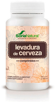 Soria Natural Levadura de Cerveza 500 Comprimidos