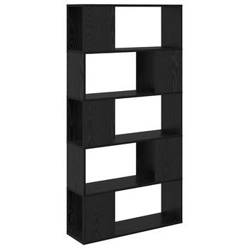 Conjunto De Mueble De Tv Negro 80 X 24 X 156 Cm Vidaxl