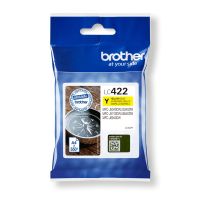 cartucho de tinta original brother lc-422y amarillo