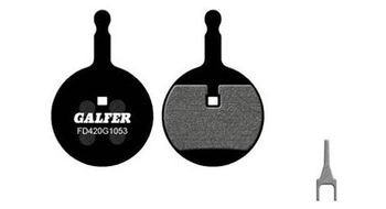 Par de pastillas de freno galfer semi metalicas avid bb5 estandar