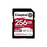 kingston canvas react plus 256gb sd uhs-ii clase 10