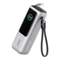 bateria externa anker a1695h41 25000 mah 165 w recarga ultrarrapida plata