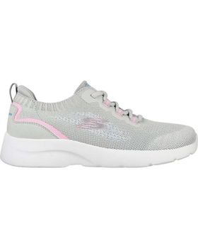 de SKECHERS ZAPATILLAS LIGHT GRAY PINK 149546-LGPK GRIS