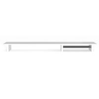 phoenix harmony elevador de monitor de madera elegante blanco