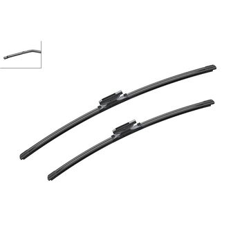 Aerotwin Flat Wiper Blade Set A117S