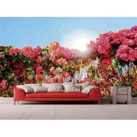 fotomural vinilo flores rosas 100 x 70 cm