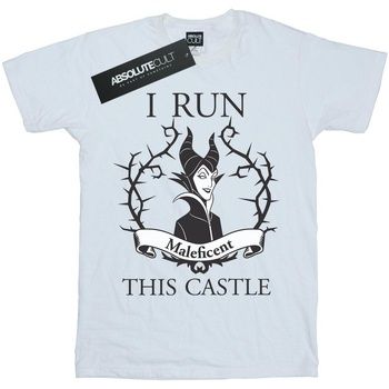 Maleficent Camiseta manga larga I Run This Castle para mujer