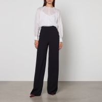 max mara studio rina crepe trousers - uk 12