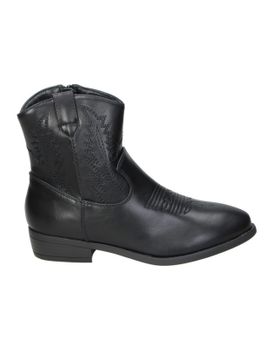 Botines Camperos Jupifly 8003 En Color Negro 32