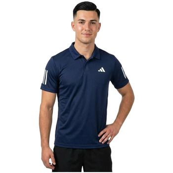 adidas Polo Polo Club 3 Stripes bleu para hombre