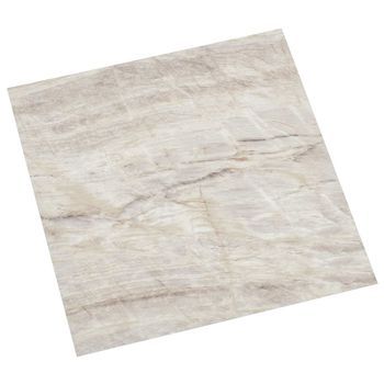 Tableros De Suelo Marrón Y Beige 5,11 M² 55 Uds. Pvc Vidaxl