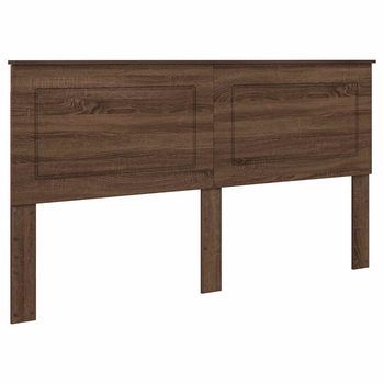 Cabecero Roble Marrón 100 Cm Madera De Ingeniería Vidaxl