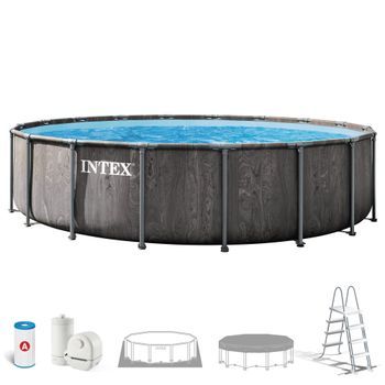 Piscina Desmontable Greywood D549x122 Cm Capacidad 24.311 L - Intex