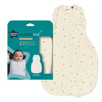 tommee tippee the original grobag oatmeal star swaddlebag 3-6 months 25 tog