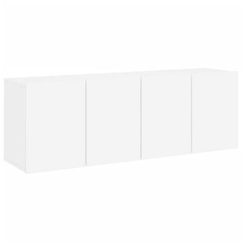 Muebles Para Tv De Pared 2 Unidades Blanco 60x30x41 Cm Vidaxl