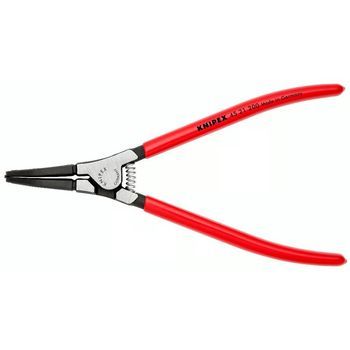 Knipex 4521200, Alicates Para Anillos De Retención Para Ejes, Rojo