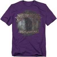 bon jovi camiseta new jersey para mujer