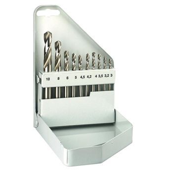 Estuche Brocas Alpen Cobalto Nirosta 10 Piezas - Neoferr..