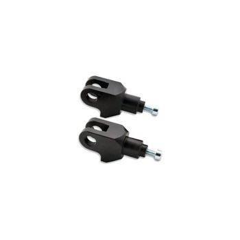 Juntas de estriberas Triumph Bonneville -'15 LSL driver negro par