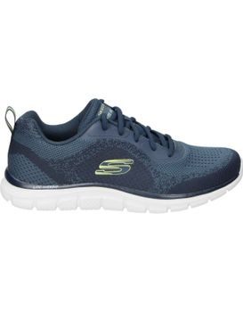Zapatillas Veganas Para Hombre Skechers Track Glendor 232699-nvlm Azul Marino 41