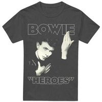 david bowie tops y camisetas heroes cover para mujer