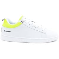 vespa deportivas moda festival sneakers white yellow fluo v00013-414-1032 para mujer
