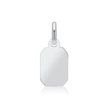 Colgante pequeño de plata 925 grabable