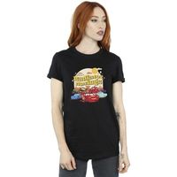 disney camiseta cars radiator springs para mujer