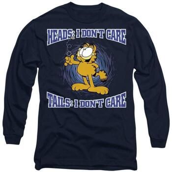 Garfield Camiseta manga larga Heads Or Tails para hombre