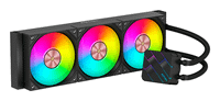 sistema de refrigeracion liquida abysm oceanic tide 360 black argb triple fan intel amd