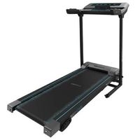 cinta de correr plegable drumfit wayhome 1200 runner sprint 1100 w de 1 a 12 kmh 12 programas panel led superficie de carrera de 110x40cm inclinacion manual ruedas
