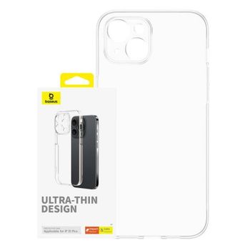 Funda para móvil Baseus OS-Lucent Cover Policarbonato Transparente para iPhone 15 Plus