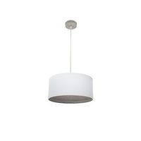colgante tatiana 1xe27 niquelblanco-madera gris regx40x40 cm