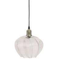 phylas lampara colgante transparente h119cm