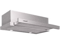 campana telescopica - cata 02094306 extender 900 2 velocidades 390 mh 90 cm inox