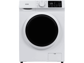 Lavadora carga frontal - KOENIC KWM 9113 A INV, 9 kg, 1400 rpm, 14 programas, Botón de limpieza, Blanco