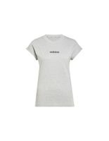 camiseta adidas lin sj mujer grisnegro