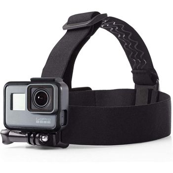 FGNS Soporte de Cabeza para cámara de acción, Correa de Cabeza para Actioncam, Compatible con cámaras de acción deportivas